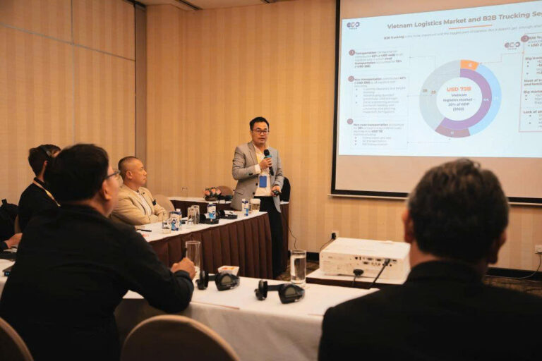 ng Lê Hoàng Anh, Nhà sáng lập, Tổng giám đốc điều hành Eco-Truck tại hội thảo chuyên đề “Logistics xanh hướng tới khu công nghiệp sinh thái”